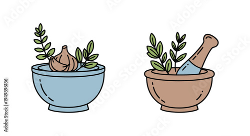 Garlic Aioli Line art vector clean modern abstract artwork illustration