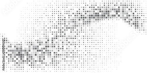 Design dot gradient texture. Vanishing polka dot background. Repeating dots gradation art abstract simple