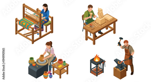 Colorful hand gestures and signs representing diverse expressions