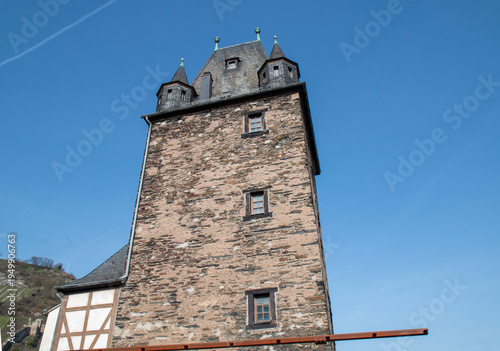 guard tower (Kranenturm) Bacharach Rhineland Palatinate Germany