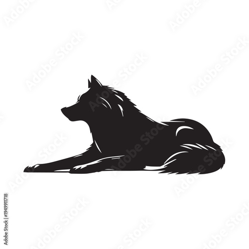 wolf vector illustration