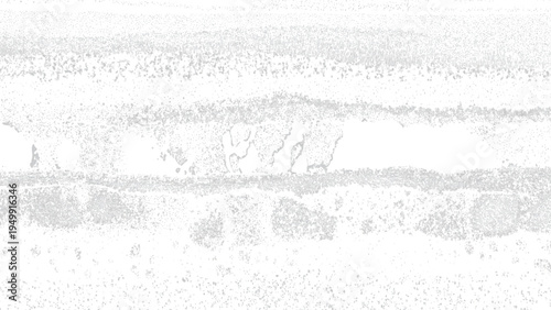 Grey and white textured abstract background with horizontal streaks and speckles pattern