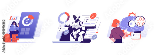 Analyzing Financial Data with AI and Robotics