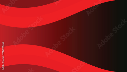 Modern abstract green background with flowing line