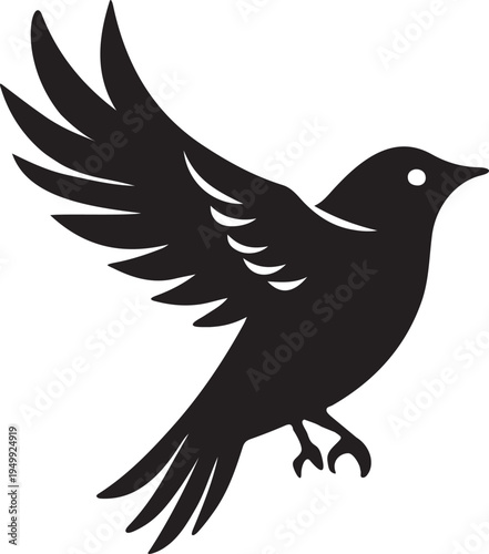 Flying Bird Silhouette