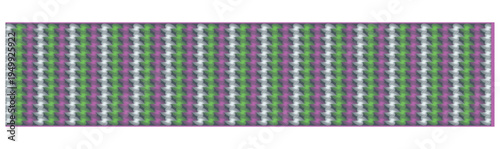 Geometric Striped Woven Pattern Background