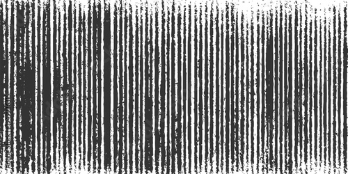 Striking vertical black lines artfully arranged to create a captivating pattern, offering a unique visual texture.