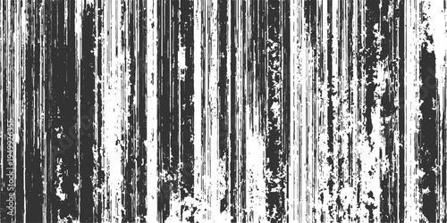 Abstract monochrome vertical lines create an arresting display of texture and visual rhythm, forming an evocative digital graphic.