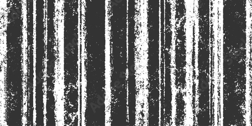Abstract pattern of vertical lines, creating a striking contrast and texture, conveying a sense of depth and visual rhythm.