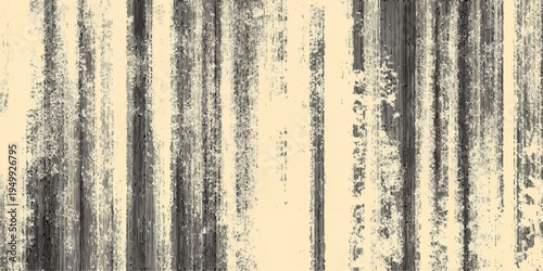 Abstract forest image with vertical lines and a vintage, textured appearance, evoking a sense of calm and mystery.