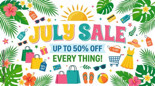 July Sale Up To 50% Off Everything!