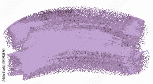 Purple brush stroke on white background with texture