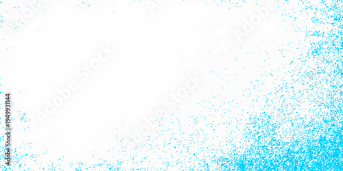 Vector Abstract azure splatter pattern dynamic paint splash and artistic background and modern design element and expressive texture.