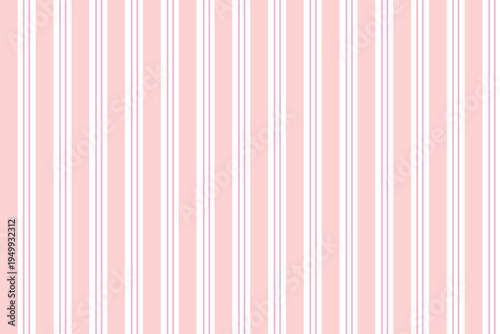 Seamless striped pattern.Vertical stripes lines abstract repeat pattern in pink and white.Vector illustration background wallpaper for fabric and prints.