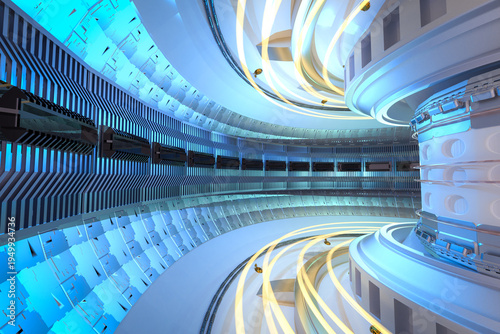 Smr or small modular nuclear fusion reactor core with magnetic ring