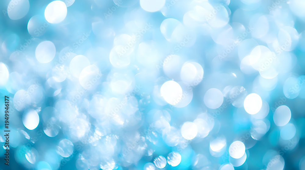 Obraz premium blue bokeh background