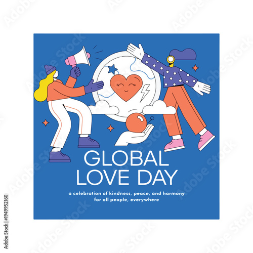 Global Love Day celebrates unity kindness compassion peace and love among all humanity
