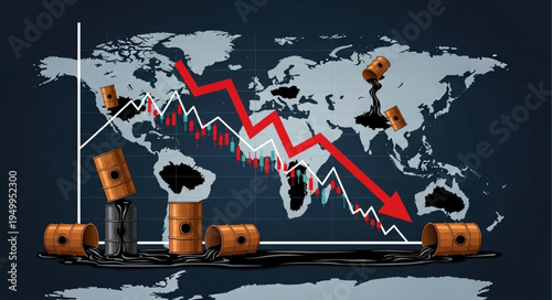 Global Economic Downturn - Oil Price Crash and Market Decline.