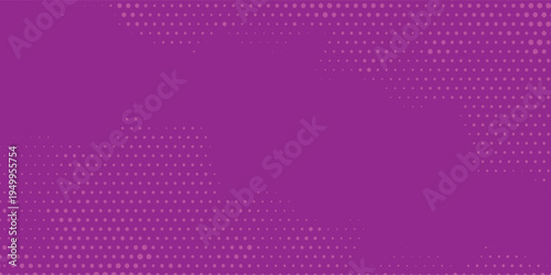 Abstract Magenta and Purple Halftone Dot Pattern Background