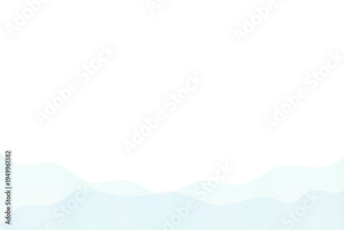 下部に淡い波線を重ねたシンプルでやさしい抽象背景素材