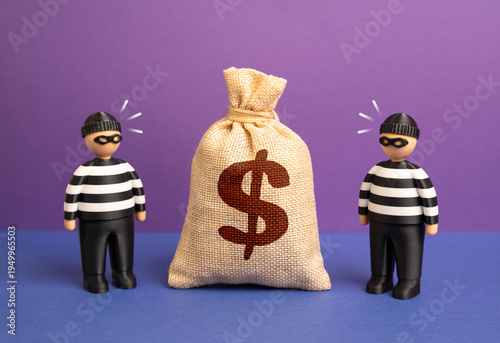Criminals are interested in large dollar bags. Theft and corruption schemes. Money laundering and illegal enrichment. Financial crime investigation and risks of underground economic activity.