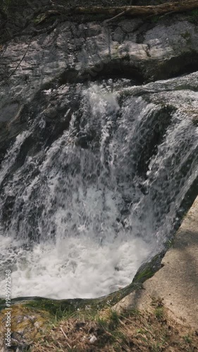 Kazaneto waterfall near Stara Zagora Bulgaria