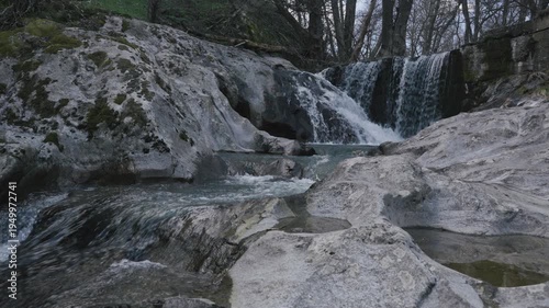 Kazaneto waterfall near Stara Zagora Bulgaria