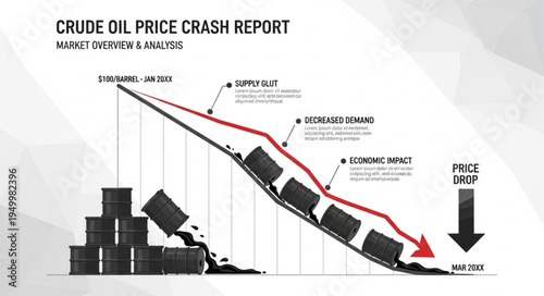 Crude Oil Price Crash Report - Market Catastrophes  Analysis.