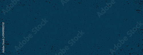 Dark blue background with a grunge texture. The background is speckled and rough, giving a distressed blue background appearance. Minimal grainy speckled texture background vector
