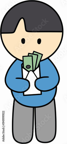 payday concept vector illustration