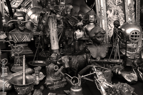 Flea market in France