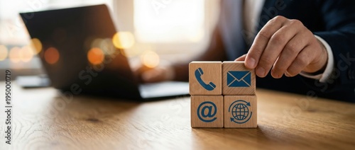 Effective communication solutions for businesses contact methods and digital strategies office environment photo professional viewpoint engagement concept