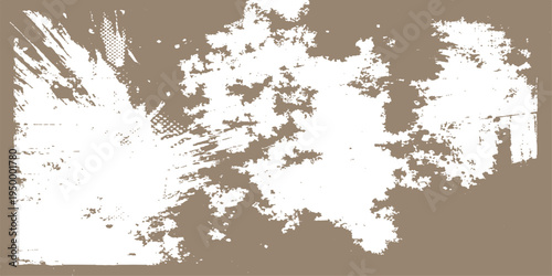 Abstract artistic ink splashes, a mesmerizing dance of abstract expression, inky textures across a earthy backdrop. evokes a sense of fluid movement and creative energy.