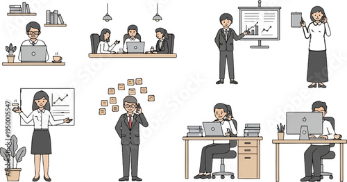 Diverse group of people working in an office environment (1)