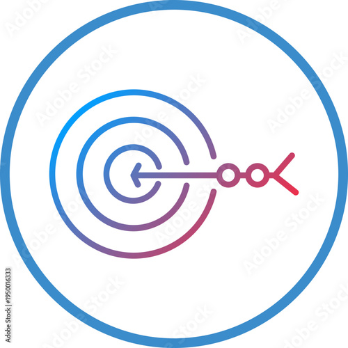 Goal Line Icon Style