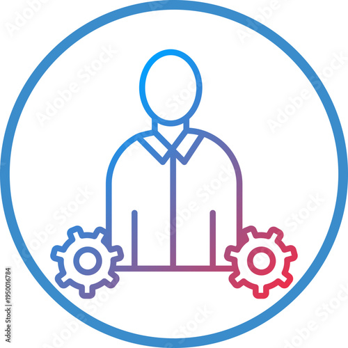 Administration Line Icon Style