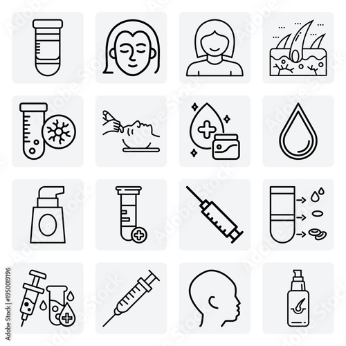 Hair Restoration And Treatment Concepts – Plasma Injections And Therapies For Various Types Of Baldness And Hair Loss.