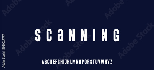 Abstract modern urban alphabet fonts. Typography sport, technology, fashion, digital, future creative logo font. vector illustration