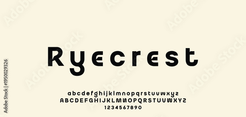 Abstract modern urban alphabet fonts. Typography sport, technology, fashion, digital, future creative logo font. vector illustration