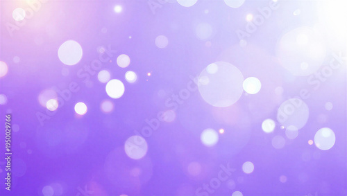 Soft purple bokeh lights background for magical and dreamy scenes
