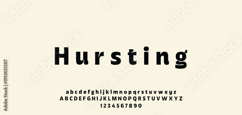 Abstract modern urban alphabet fonts. Typography sport, technology, fashion, digital, future creative logo font. vector illustration