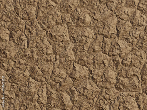 Sandy brown uneven rocky terrain texture for digital backdrop
