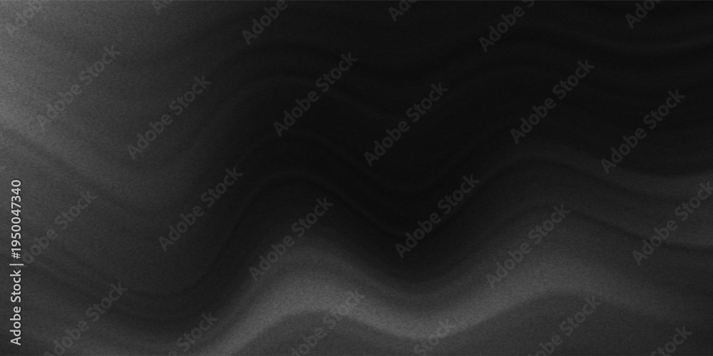 Obraz premium black white abstract color gradient noise effect background grainy texture effect web banner header poster design, abstract wave pattern
