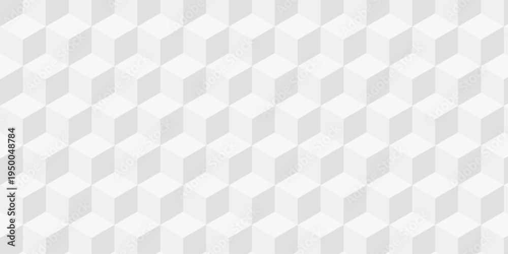 Fototapeta premium Illustration squares seamless geometric pattern with cubic shapes. Abstract geometric triangle background mosaic wallpaper.