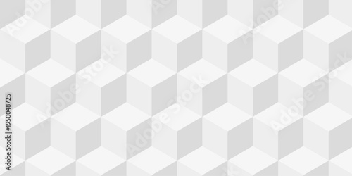 Illustration squares seamless geometric pattern with cubic shapes. Abstract geometric triangle background mosaic wallpaper.