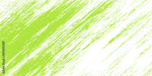 Abstract lime green stroke brush texture design, perfect for backgrounds. 