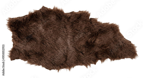 Bilde på lerret brown fur texture