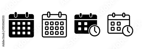 Calendar icon vector illustration. Calender sign and symbol. Schedule icon symbol