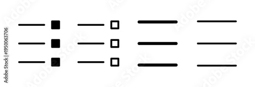 Menu Icon vector illustration. web menu sign and symbol. hamburger menu symbol