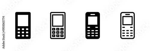 Phone icon vector illustration. Call sign and symbol. telephone symbol